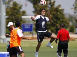 El entrenamiento de la Selección Mexicana de cara a la Copa Oro, se ve afectado por escándalos de Concacaf. EFE  /