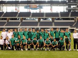 La selección mexicana está lista para su primer juego en la Copa Oro 2011.MEXSPORT  /