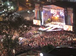 La Glorieta Minerva recibió a miles de jaliscienses en la tercera edición de Jalisco en Vivo. A. CAMACHO  /
