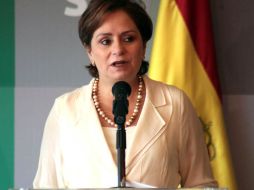 La secretaria Patricia Espinosa Cantellano encabezará la delegación mexicana en la Asamblea. EL UNIVERSAL  /