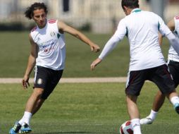 Por el momento, Andrés Guardado, se prepara bajo entrenamiento con la Selección mexicana. MEXSPORT  /