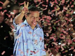 Humala ya se proclamó como el nuevo presidente peruano. AP  /