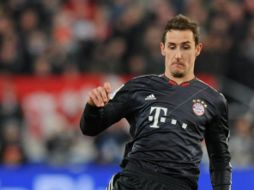 En suspenso quedará el futuro de Miroslav Klose luego de salir del Bayern Munich. AFP  /