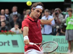 Roger Federer durante la final del Roland Garros ante Nadal. AFP  /