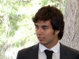 'Checo' Pérez tendrá que esperar al jueves para saber si correrá. NOTIMEX  /