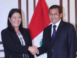 La candidata Keiko Fujimori reconoció el triunfo de su contrincante Ollanta Humala en los comicios presidenciales de Perú. EFE  /