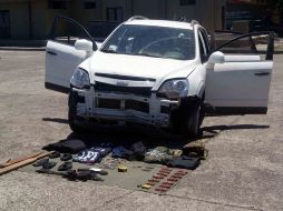 La balacera entre presuntos delincuentes y elementos castrenses se prolongó por alrededor de tres horas. EL UNIVERSAL  /