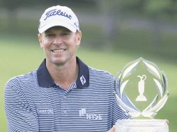 Steve Stricker nunca había terminado entre los primeros 10 en sus 11 participaciones previas . AP  /