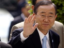 Ban Ki-moon, anunció que optará a la reelección como máximo responsable de las Naciones Unidas. ARCHIVO  /
