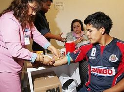 Jesús Sánchez se realiza los exámenes médicos. ESPECIAL CDG  /
