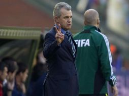 Javier Aguirre durante un partido. MEXSPORT  /