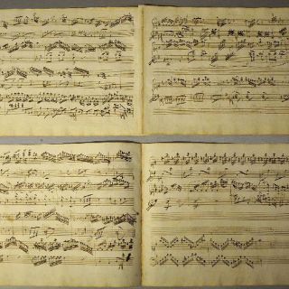 Descubren partitura de Mozart escrita en Londres