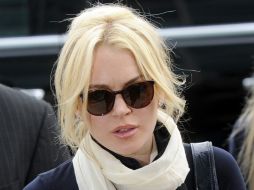 Lohan se encuentra bajo arresto domiciliario, cumpliendo una pena de 120 días por violar los requisitos de su libertad condicional. AP  /
