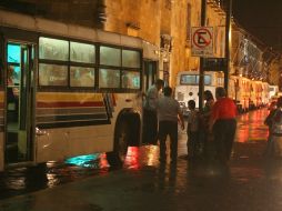 Los camioneros esperan que se demuestre  la viabilidad para la implementación del servicio nocturno. ARCHIVO  /