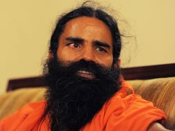 Ramdev ha amenazado incluso con crear una milicia de autodefensa compuesta por 11 mil jóvenes. AFP  /