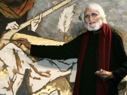 El pintor Maqbool Fida Hussain nació en septiembre de 1915. AP  /