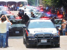 Faltan por entregar 80 automotores oficiales más. S. NÚÑEZ  /