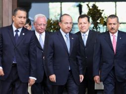 En la firma de la reforma estuvo presente Felipe Calderón, Presidente de México. EL UNIVERSAL  /
