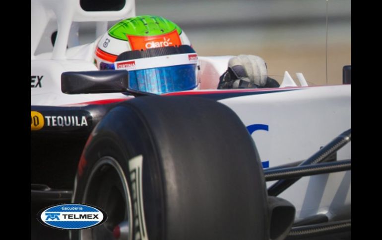 Sergio Pérez fue el úndécimo en las primeras pruebas de Montreal. EFE  /