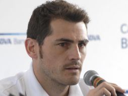 El portero del Real Madrid, Iker Casillas, en el Estadio Olímpico de la ciudad de México. NTX  /