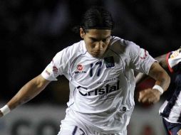 El delantero colombiano, Dayro Moreno, durante un partido de la Copa Libertadores. MEXSPORT  /