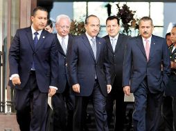 Ayer, el Presidente Felipe Calderón promulgó la reforma constitucional de derechos humanos. EL UNIVERSAL  /