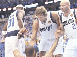 Los Mavericks de Dallas tienen dos oportunidades en Miami de conquistar su primer campeonato de la NBA. EFE  /