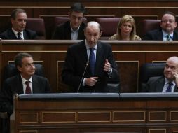 Alfredo Pérez Rubalcaba, vicepresidente del Gobierno español. REUTERS  /