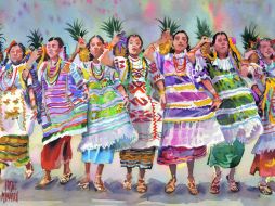 El auditorio Guelaguetza alberga a propios y extraños del estado de Oaxaca. ESPECIAL  /