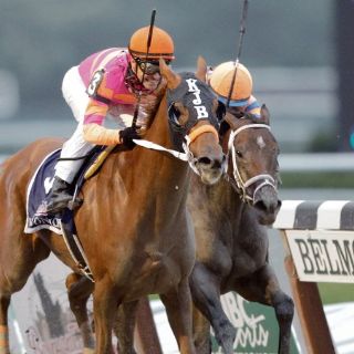 ''Ruler On Ice'' sorprende y gana Belmont Stakes