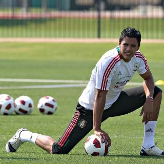 Talavera disfruta su oportunidad con el Tri