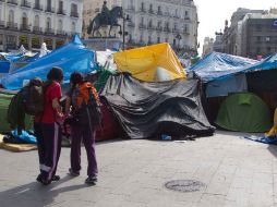 El movimiento, que sus miembros definen como apartidista, supone una novedad en España. REUTERS  /