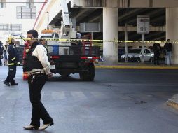Esta semana, hombres fueron colgados de un puente en Monterrey. AP  /