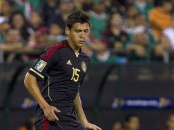 Héctor Moreno durante un partido con la Selección Mexicana en la Copa Oro. MEXSPORT  /