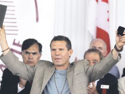 Beristain, Chávez, Tyson, Tszyu, Stallone y Cortez, generación 2011. AP  /