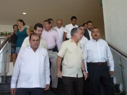 Emilio González acudió a la inauguración de la asamblea anual de la Confederación Nacional de Organizaciones Ganaderas. S. MALDONADO  /