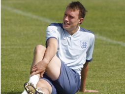 Phil Jones en un entrenamiento con Inglaterra. REUTERS  /