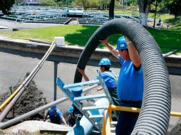 Labores de mantenimiento del SIAPA. El alcalde Miguel Castro reconoce que el organismo tiene 'problemas graves'. ARCHIVO  /