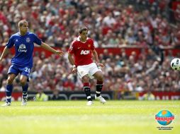 Javier Hernández acumuló 20 goles en su primera temporada en el Manchester. MEXSPORT  /