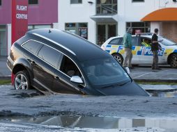 Los primeros informes señalan que unos 50 edificios deben se demolidos a consecuencia de los movimiento telúricos. NTX  /