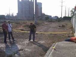 Autoridades se presentaron, acordonando el lugar, para indagar más sobre el caso. O. RUVALCABA  /