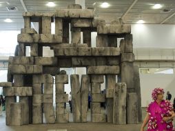 Vista de la obra 'To R.M. for EVER' (2011), del artista sueco Christian Andersson. EFE  /