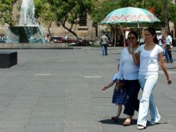 En Jalisco, continuarán las altas temperaturas, derivadas de la onda de calor que afecta a la mayor parte del país. ARCHIVO  /