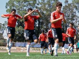 Desde el lunes pasado, el Tri Sub-17 está entrenando en Morelia. MEXSPORT  /