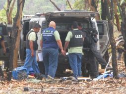 Fueron decomisadas cuatro camionetas y un arsenal con 10 armas largas. M. PATIÑO  /