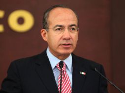 E Presidente hizo el anuncio desde Los Pinos. EL UNIVERSAL  /