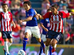 César Villaluz se ha formado profesionalmente en el cuadro 'celeste'. MEXSPORT  /