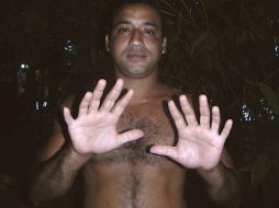 A Hernández se le conoce en la comunidad por el sobrenombre de 'Veinte y cuatro'. EFE  /