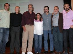 Los creadores del filme, que ha sido exhibido en algunos festivales, se reunieron en la Ciudad de México. EL UNIVERSAL  /