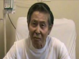 En la foto Alberto Fujimori. Los médicos atribuyen su pérdida de 15 kilos en cuatro meses a un cuadro depresivo. EFE  /